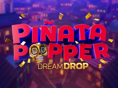 Piñata Popper Dream Drop Slot Logo