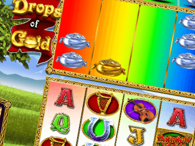Rainbow Riches Drops of Gold - Gold Wild