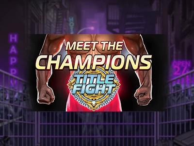 The Cage - Title Fight Freespins