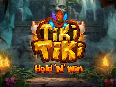 Tiki Tiki Hold 'N' Win Slot Logo
