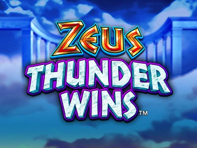 Zeus Thunder Wins Slot Logo