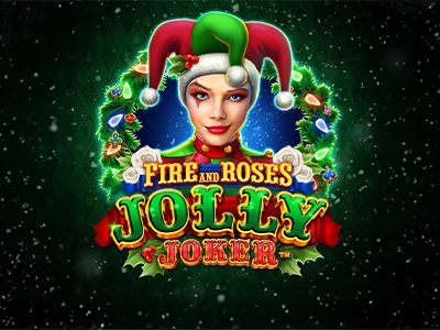 Fire and Roses Jolly Joker Slot Logo