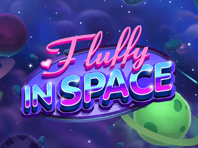 Fluffy in Space Slot Logo