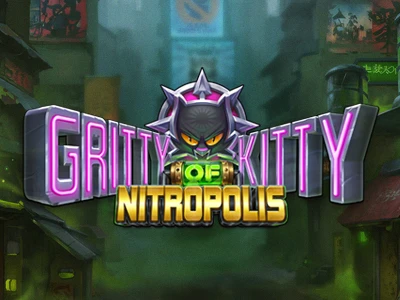 Gritty Kitty of Nitropolis Slot Logo
