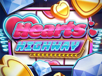 Hearts Highway Slot Logo