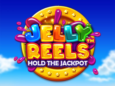 Jelly Reels Hold the Jackpot Slot Logo