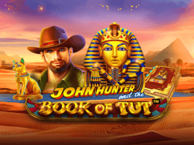 John Hunter and the Book of Tut Slot Logo