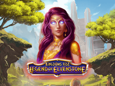 Kingdoms Rise: Legend of Elvenstone Slot Logo