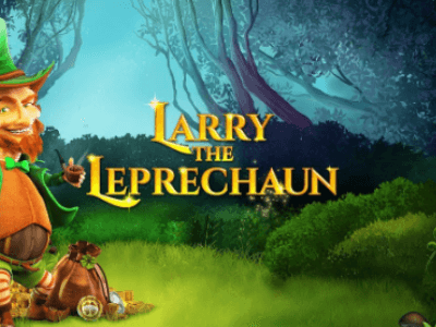 Larry the Leprechaun Slot Logo