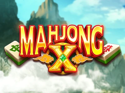 Mahjong X Slot Logo