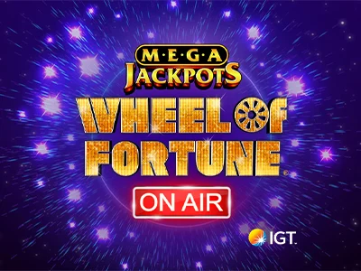MegaJackpots Wheel of Fortune: On Air Slot Logo