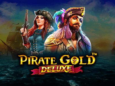Pirate Gold Deluxe Slot Logo