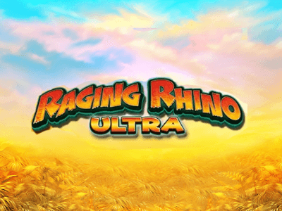 Raging Rhino Ultra Slot Logo