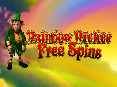 Rainbow Riches Free Spins Slot Logo
