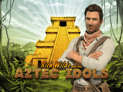Rich Wilde and the Aztec Idols Slot Logo
