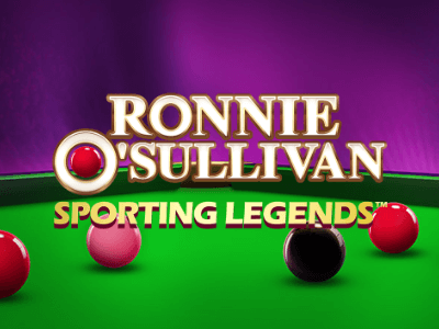 Ronnie O'Sullivan Sporting Legends Slot Logo