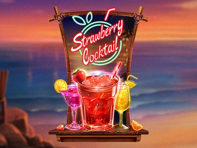 Strawberry Cocktail Slot Logo