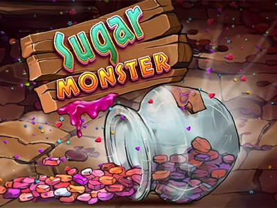 Sugar Monster Slot Logo