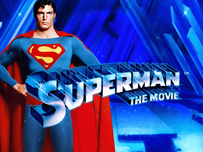 Superman the Movie Slot Logo