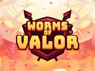 Worms of Valor Slot Logo