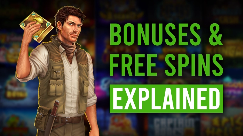 Slot site bonuses & free spins – explained