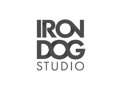 Iron Dog Studio Online Slots Developer Logo