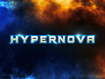 Hypernova Slots Series Logo