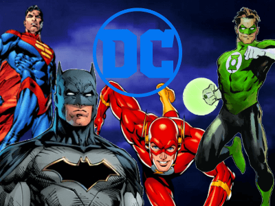 DC Super Heroes Slots Series Logo