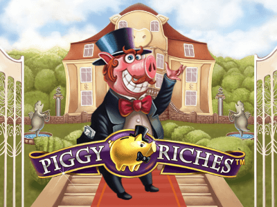Piggy Riches Slots Series Logo