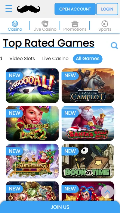 Mr Play's online slots collection