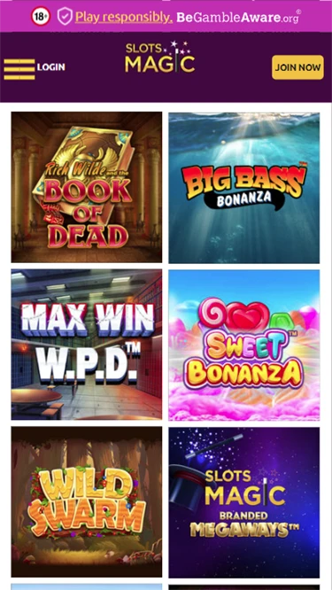 Slots Magic Casino's online slots