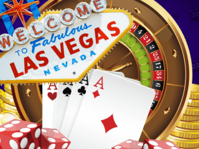Vegas Themed Slots Logo