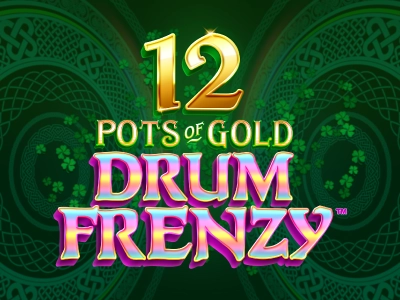 12 Pots of Gold: Drum Frenzy Slot Logo