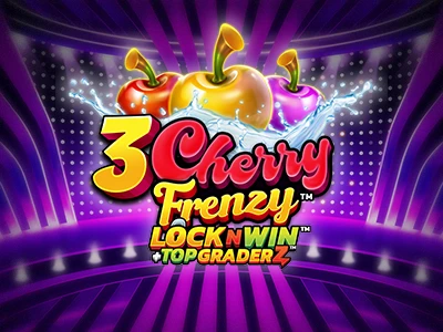 3 Cherry Frenzy Slot Logo