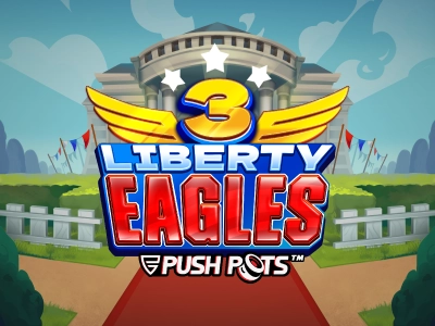 3 Liberty Eagles Slot Logo