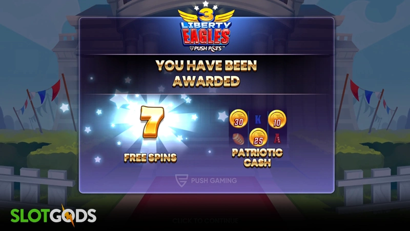 slot feature screenshot