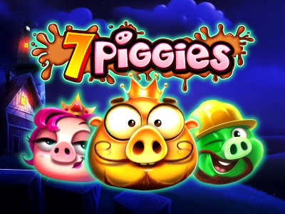 7 Piggies Slot Logo