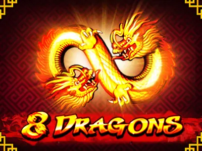 8 Dragons Slot Logo