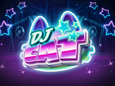 DJ Cat Slot Logo