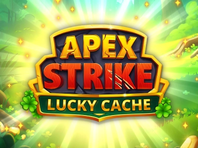 Apex Strike Lucky Cache Slot Logo