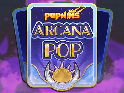 ArcanaPop Slot Logo