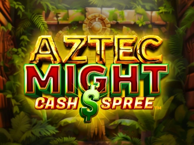 Aztec Might Cash Spree Slot Logo