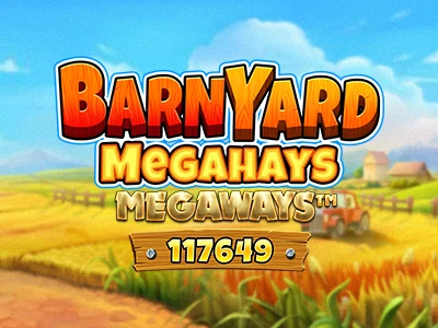 Barnyard Megahays Megaways Slot Logo