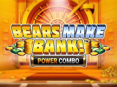 Bears Make Bank Slot Logo