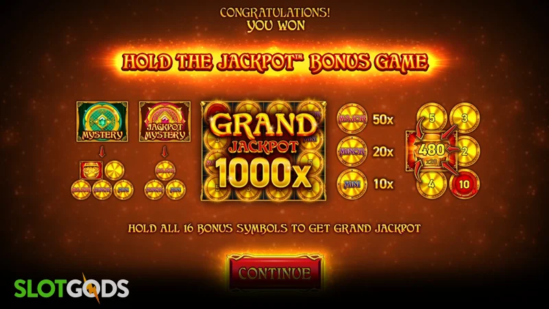 slot feature screenshot