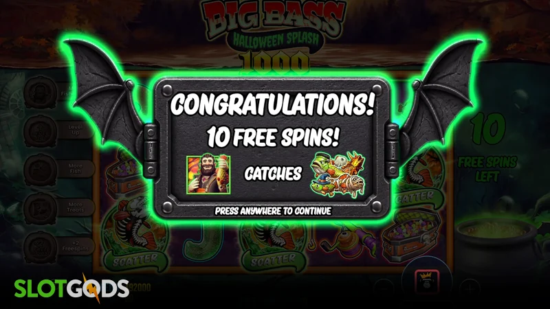 slot feature screenshot