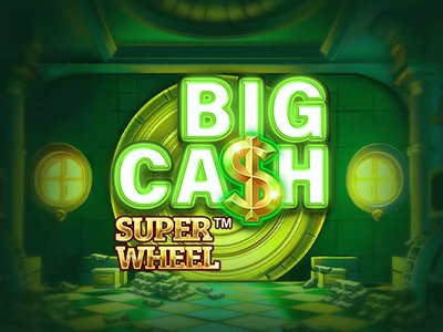 Big Cash Super Wheel Slot Logo