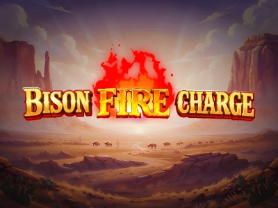 Bison Fire Charge Slot Logo