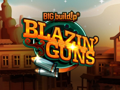 Blazin' Guns Slot Logo