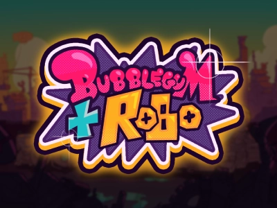Bubblegum & Robo Slot Logo